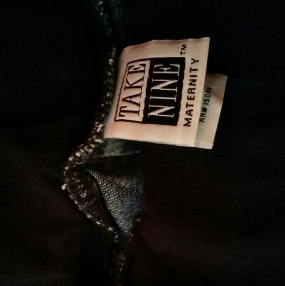 Maternity denim fringed shorts 🍼🎀🍼 - Picture 6 of 7